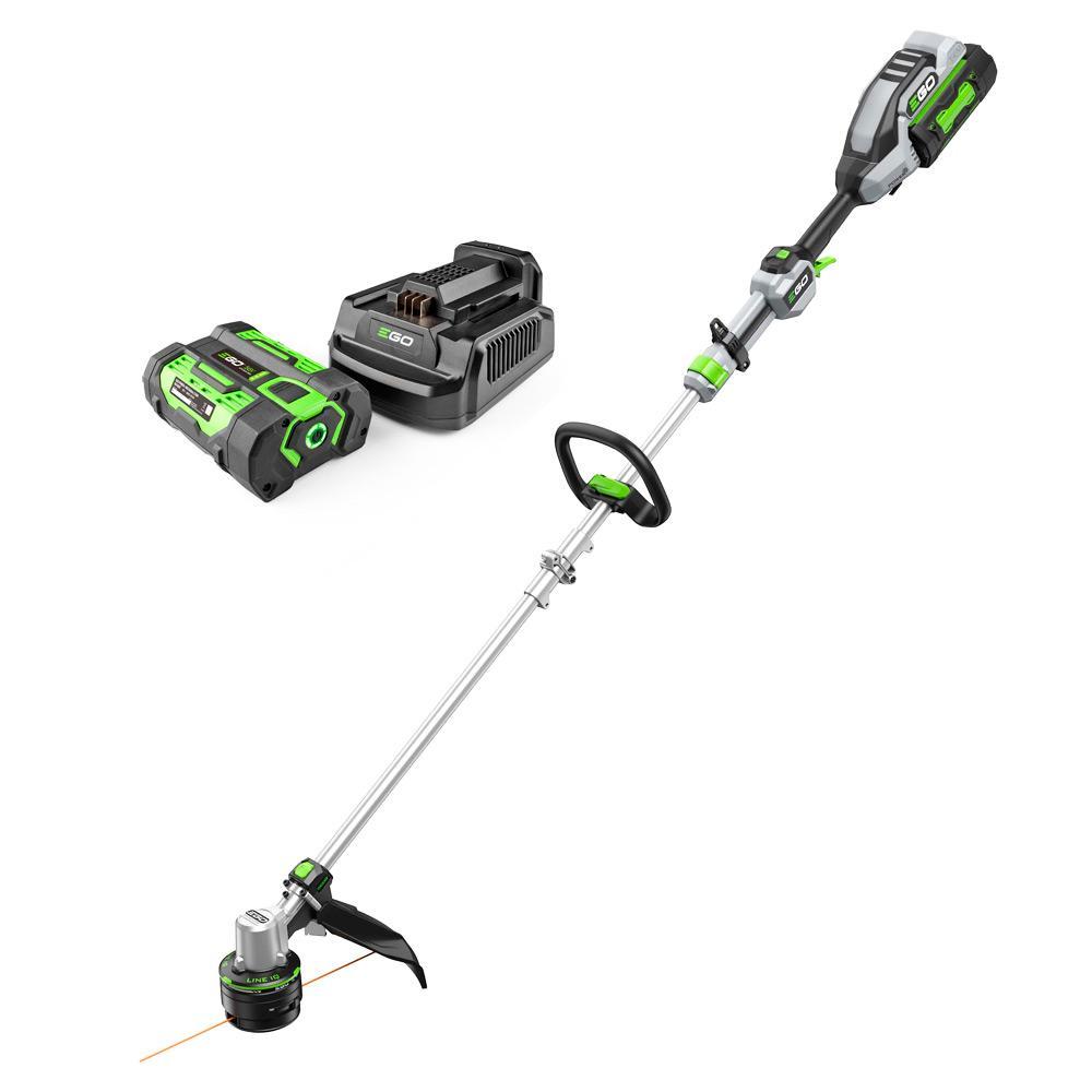Тример акумуляторний EGO ST1613E-T KIT телескопічний з АКБ і зарядним пристроєм, фото 1
