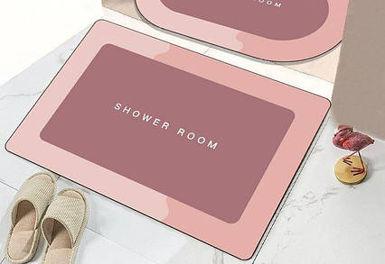Міцний вологостійкий килимок для ванни Shower Room 60x30 см