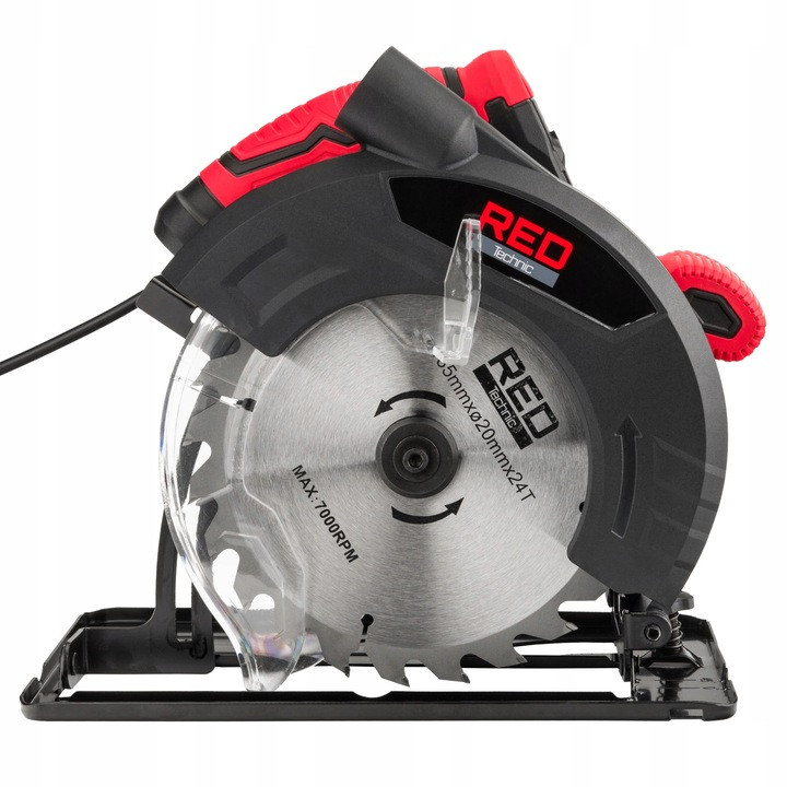 Пила циркулярна ручна RED TECHNIC RT-0058