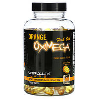 Controlled Labs, Orange OxiMega, рыбий жир, цитрус, 120 мягких таблеток в Украине