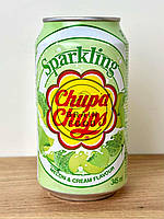 Газированный напиток от Чупа-Чупс со вкусом дыни и сливок (Chupa Chups Melon & Cream) 345 мл