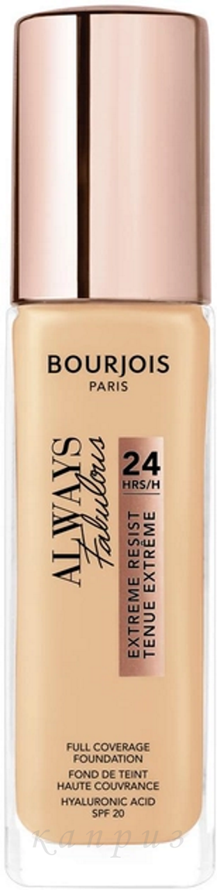 Тональна основа Bourjois Always Fabulous Foundation No100 30 мл, фото 1