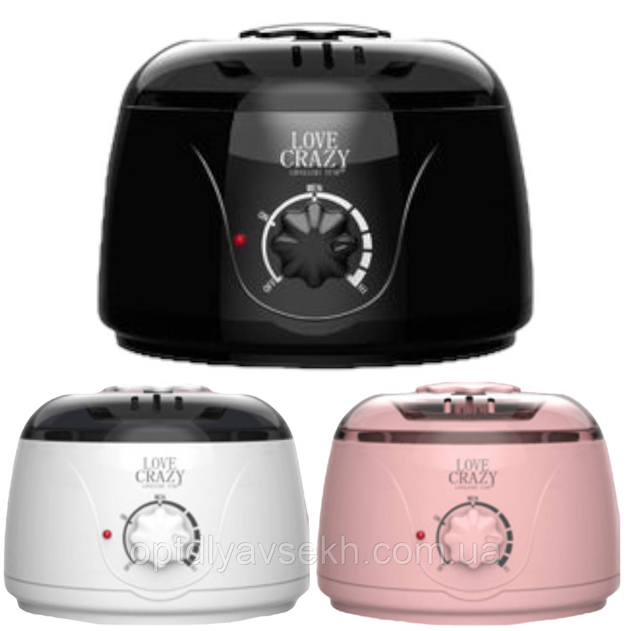 Баночний воскоплав Pro Wax 300 "Love Crazy" на 100 Вт. (450 мл.) для підготовки воску до депіляції