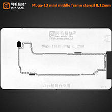 Трафарет Mbga Amaoe для iPhone 13 mini (0.12 mm)