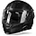 Мотошолом Nexx SX.100R FullBlack матовий чорний, S, фото 5