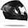 Мотошолом Nexx SX.100R FullBlack матовий чорний, S, фото 6
