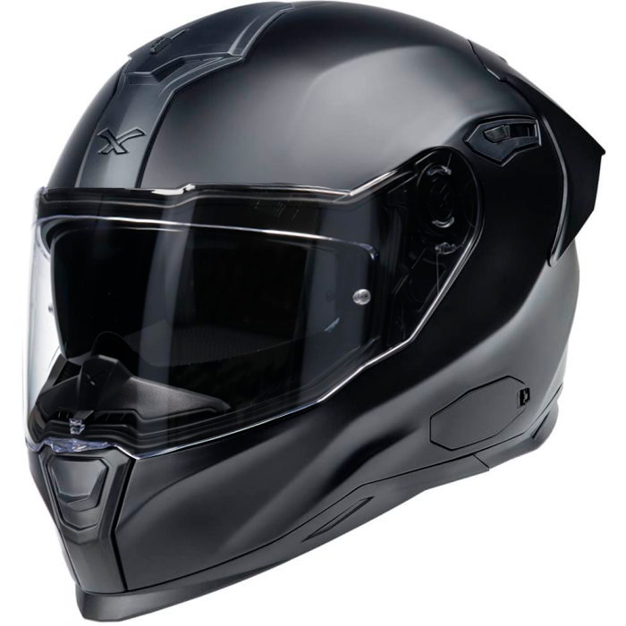 Мотошолом Nexx SX.100R FullBlack матовий чорний, S