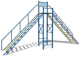 Гірка з поручнями SiverSport BO006