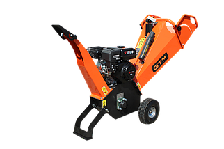 Садовий бензиновий подрібнювач 6.5 к.с GTM GS6501, ножовий механізм