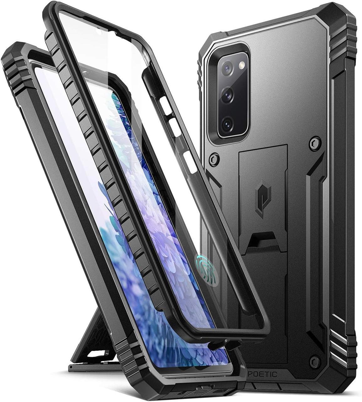 Захисний чохол 360° Poetic Revolution Series Black для Samsung Galaxy S20 FE SM-G780