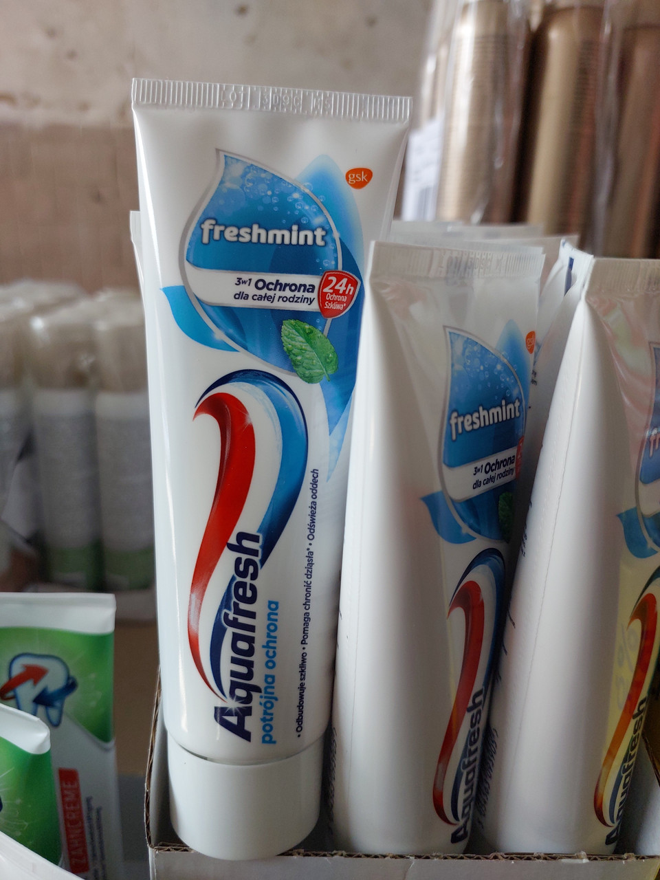 Зубна паста Aquafresh Triple Protection Fresh&Mint 3в1 75 мл