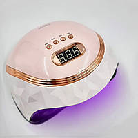UV/LED лампа для маникюра 248W SUN Y18, Розовая / Ультрафиолетовая лампа для ногтей