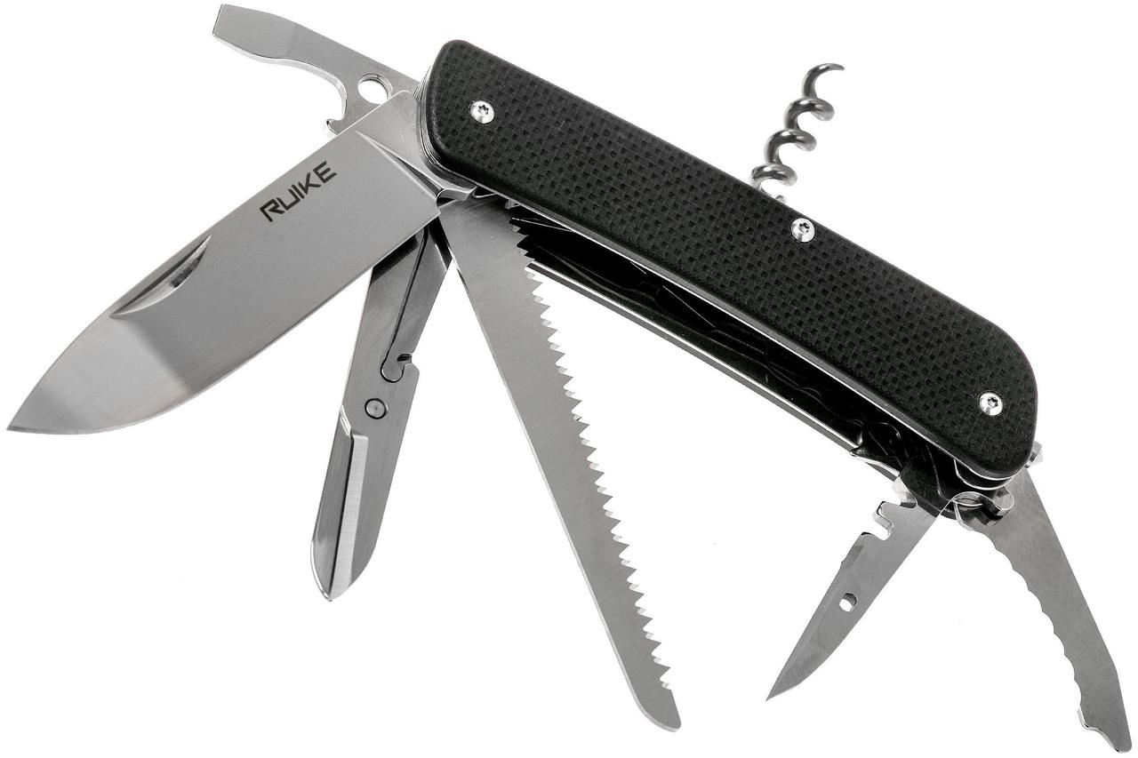 Ніж багатофункційний Ruike Criterion Collection L42 (Black)