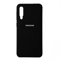Чохол Silicone Case Premium для Samsung Galaxy A70 Black