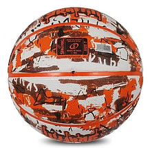 М'яч баскетбольний спортивний ігровий м'яч для баскетболу Spalding Graffitti Ball, розмір №7, фото 6