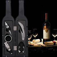 Инструменты сомелье, Кейс с винными принадлежностями, Набор для вина в виде бутылки