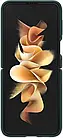 Чехол Sasmung Silicone Cover With Ring Green для Galaxy Z Flip 3, фото 5