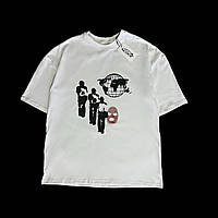 Футболка мужская белая (L) "World Gang" Oversize