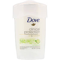 Dove, Clinical Protection, Prescription Strength, дезодорант-антиперспирант, прохлада, 48 г (1,7 унции) в