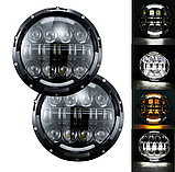 Фара 7 Дюймів Гелік Ніва Камаз Nissan Toyota FJ, фото 5