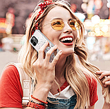 Блискучий чохол з срібною фольгою Xiaomi Redmi A1 / Redmi A2, фото 6