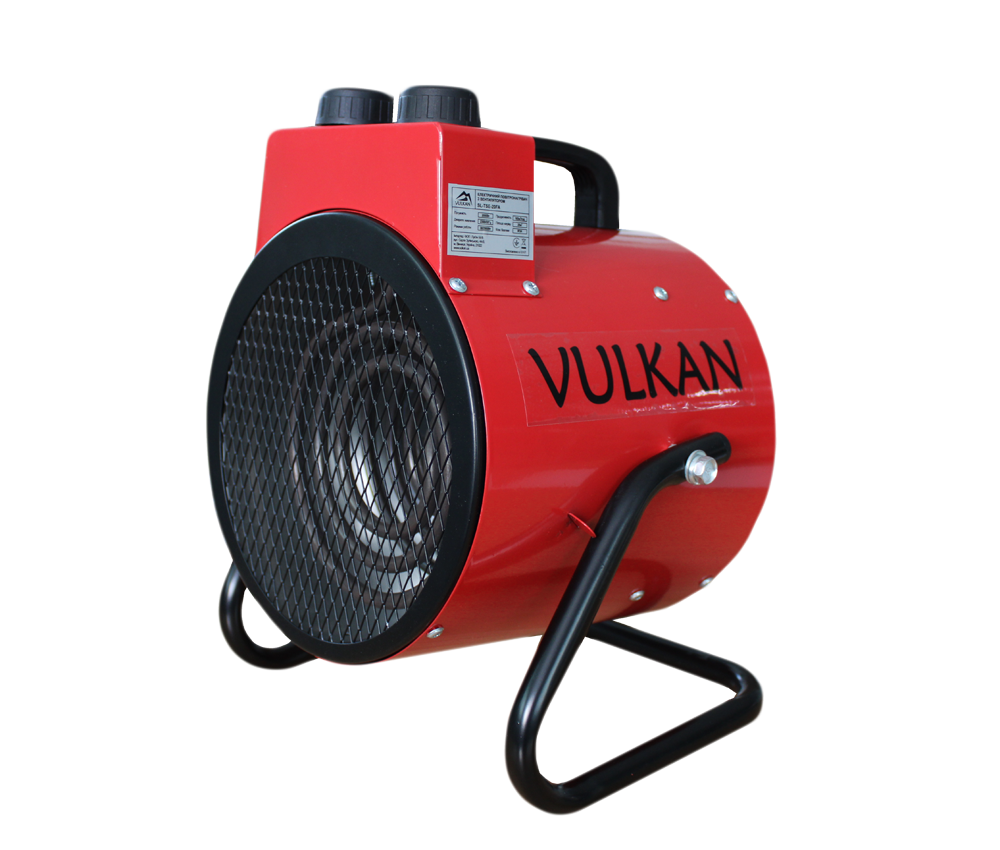 Електрична теплова гармата Vulkan SL-TSE-20FA, фото 1