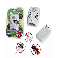 Электромагнитный отпугиватель тараканов мышей мух комаров Riddex Quad Pest Repelling Aid