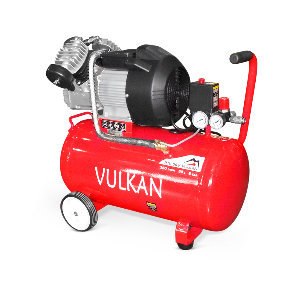 Поршневий повітряний компресор VULKAN IBL 50V прямопривідний 2,2 кВт 50 л