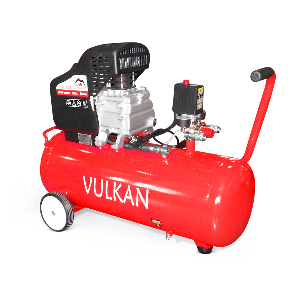 Поршневий повітряний компресор VULKAN IBL 50B 1,8 кВт 50 л масляний