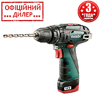 Аккумуляторный ударный шуруповерт Metabo PowerMaxx SB (10.8 В, 2 А/ч, двухскоростной)