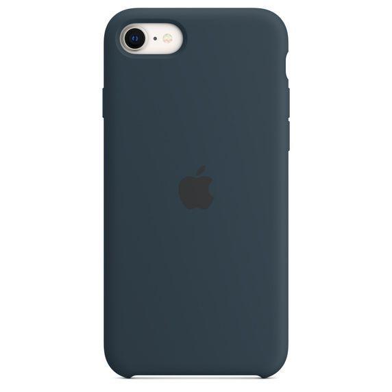 Оригінальний чохол Apple Silicone Case Abyss Blue для iPhone 7 | 8 | SE 2020 | SE 2022, фото 1