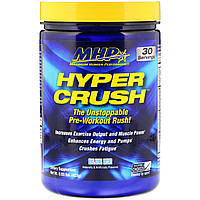 MHP, Hyper Crush, предтренировочный стимулятор, синий лед, 0,93 ф. (423 г) (Discontinued Item) в Украине