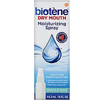 Biotene Dental Products, Увлажняющий спрей для сухого рта, нежная мята, 44,3 мл (1,5 жидк. Унции) Днепр