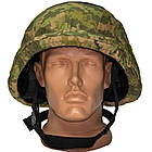 Кавер Kirasa на шолом з козирком Ballistic Helmet KC-HM001 піксель (KI604)