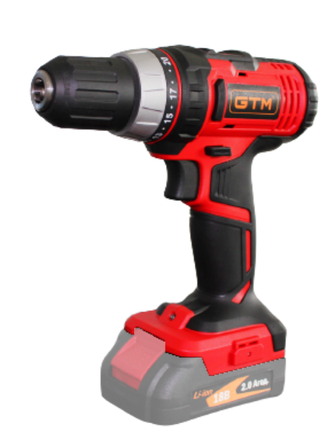 Акумуляторний дриль-шурупокрут GTM DS18/40P каркас, фото 1