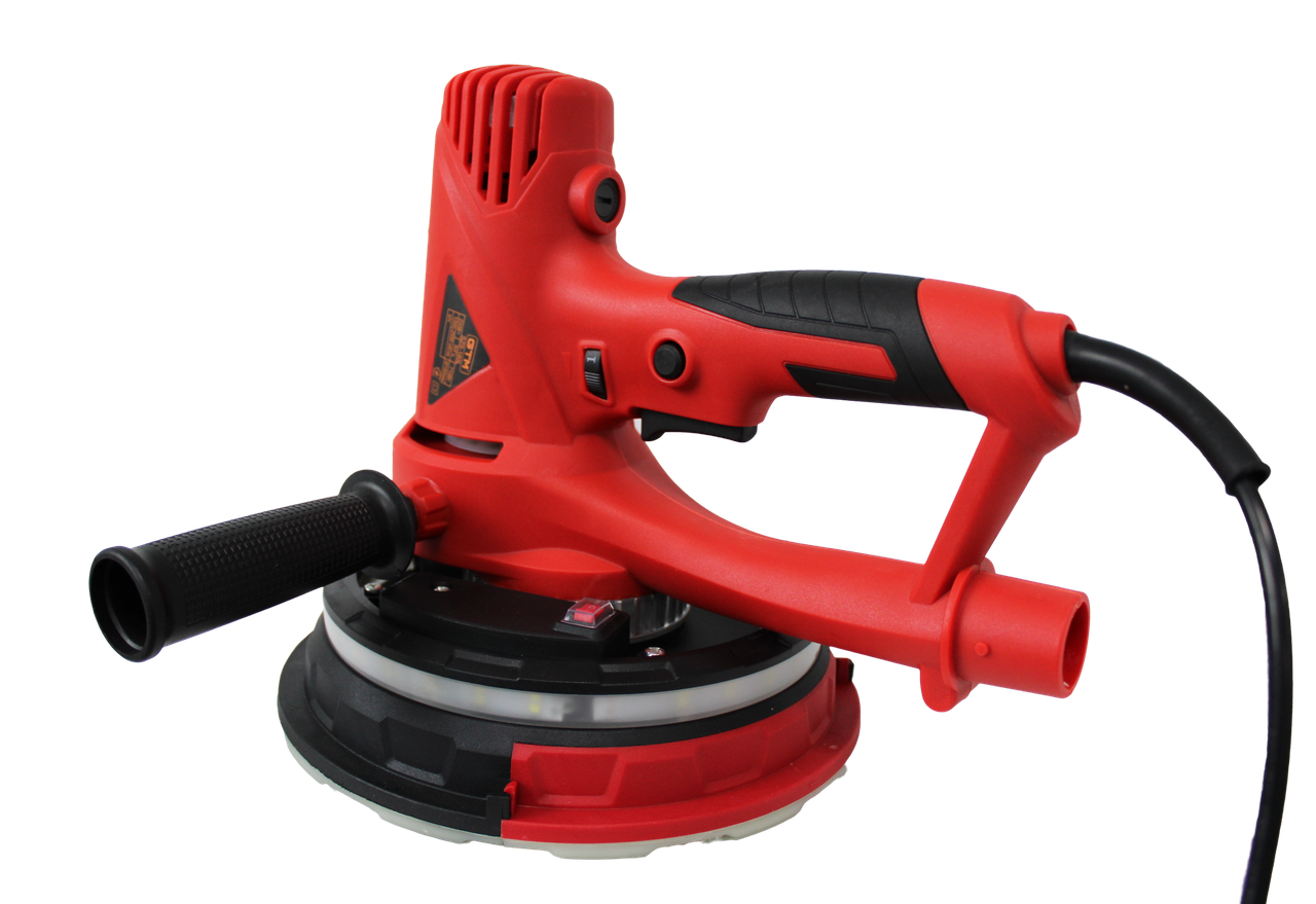 Шліфмашина для стін та стелі GTM SZS-180L LED-підсвітка роб.зони, фото 1