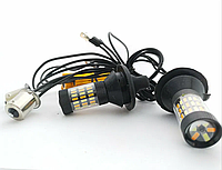 Автолампы LED, DRL+turn ДХО Поворот 60sm CANBUS P21W 1156 PY21W 3157