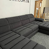 Новий п-подібний диван в тканині з Європи, фото 9