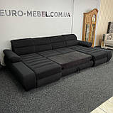 Новий п-подібний диван в тканині з Європи, фото 3