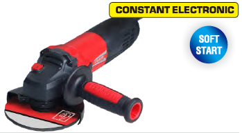 Болгарка мережева GTM AG125/1400VS з регулюванням обертів і плавним пуском (AG125/1400VS), фото 1