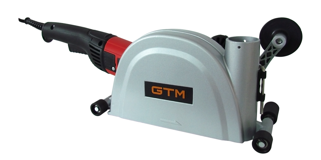 GTM Штроборіз WС-125/1400E, д=125мм,1400Вт,макс.глиб.30мм, 9500об., фото 1