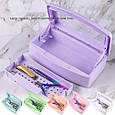 Професійний бокс (контейнер, стерилізатор) для дезінфекції манікюрних інструментів з віконцем), фото 3