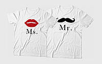 Парные футболки "Ms.and Mr."