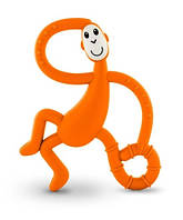 Matchstick Monkey Прорезыватель силиконовый Обезьянка 14 см Orange (MM-DMT-005) Оранжевый