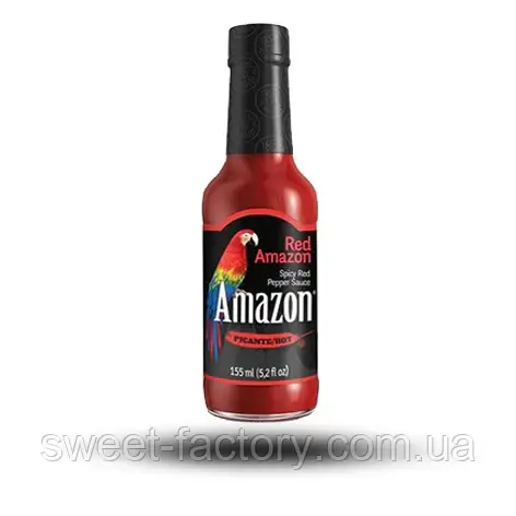 Гострий соус Amazon Red Spicy Pepper Picante 155ml, фото 1