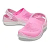 Сабо Crocs Kids Literide 360 Clog 27 р 15.8-16.6 см Дитячі рожеві 207021-C10 Taffy Pink, фото 4