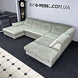 Великий новий диван в тканині Німеччина, фото 8