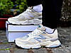 Чоловічі кросівки New Balance 9060 beige Нью Беланс 9060 бежеві замш текстиль рефлектив унісекс, фото 8