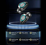 Навушники бездротові TWS TG02 Bluetooth 5.2 + Powerbank, фото 5