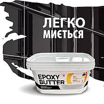 Фуга епоксидна MG Epoxy Butter 3кг,   (легко змивається)  Чорний RAL 9011, фото 6